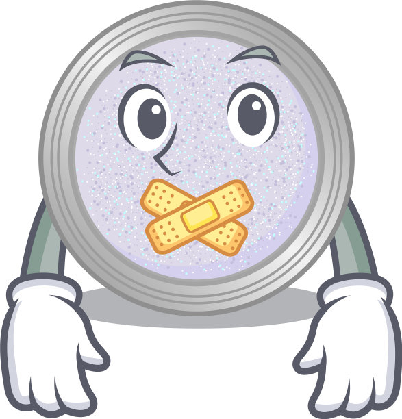 闪闪发光的眼影，卡通人物风格图片下载