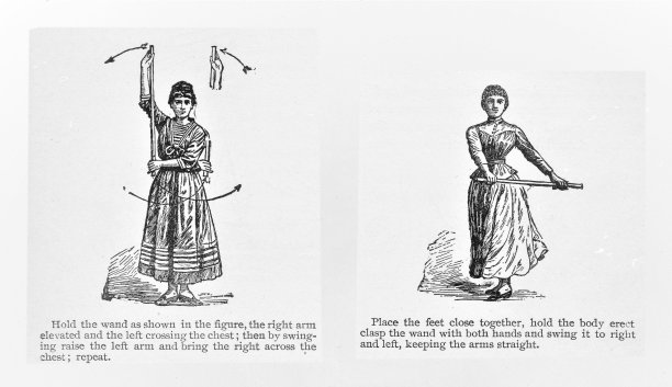 维多利亚时代妇女的练习，系列5中的第5部分图片下载