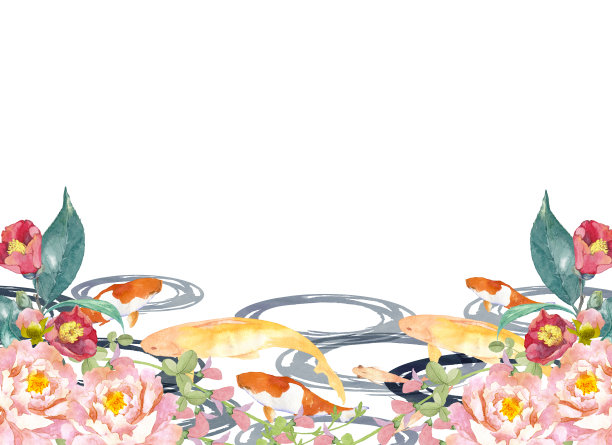 日本花鲤鱼图片下载