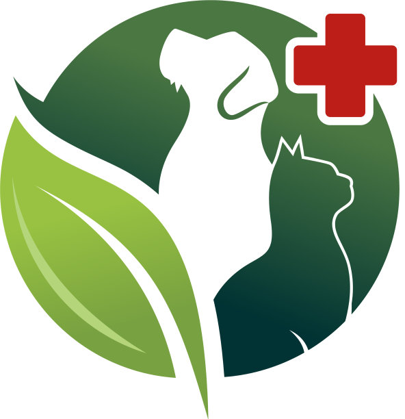 猫和狗标志设计模板图片下载