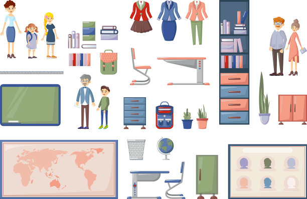 学校角色构造工具的对象图片下载