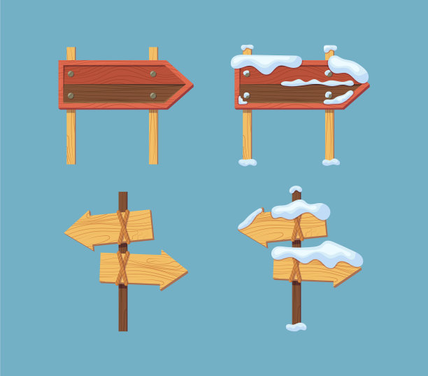 木制的标识板空白的空木板或图片下载