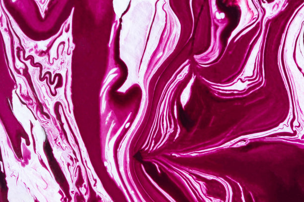洋红色的大理石纹理。抽象丙烯酸粉色和紫色背景。图片下载