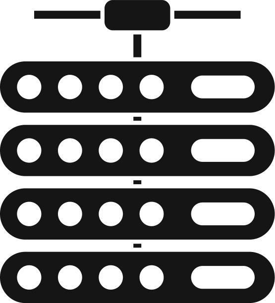 服务器中心连接图标样式简单图片下载