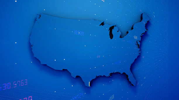 美国的地图图片下载