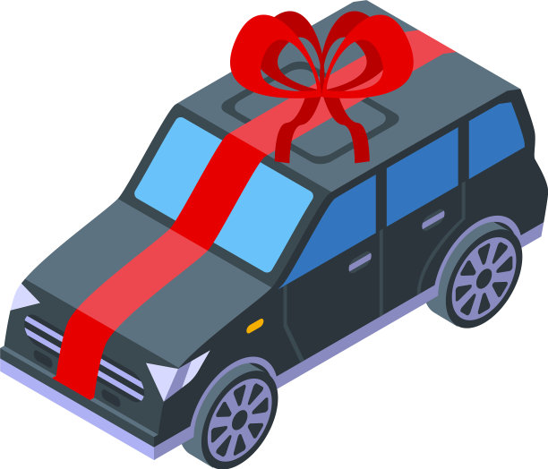 汽车继承图标等距样式图片下载