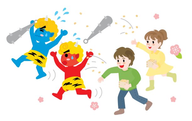 孩子们和躲避食人魔的散豆仪式在节子文。图片下载