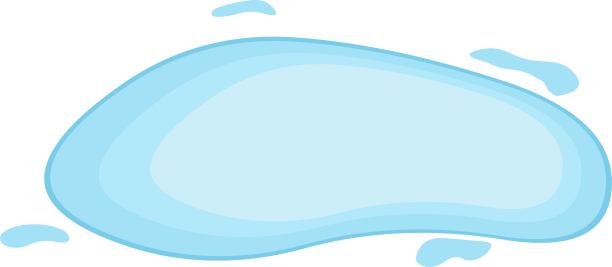 矢量插图的水坑表情图片下载