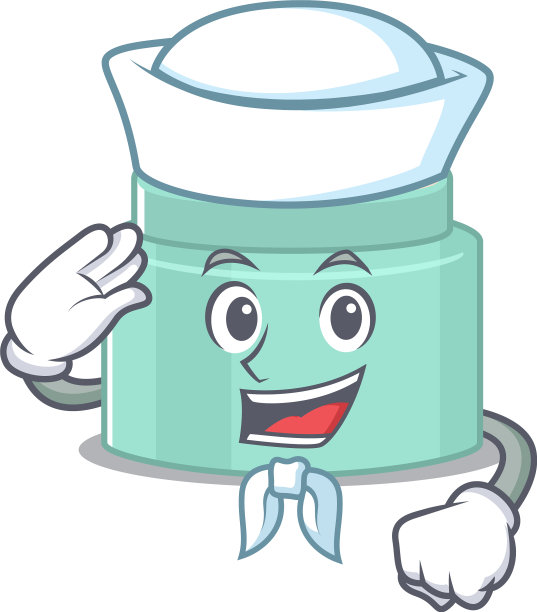 微笑水手卡通人物唇膏图片下载