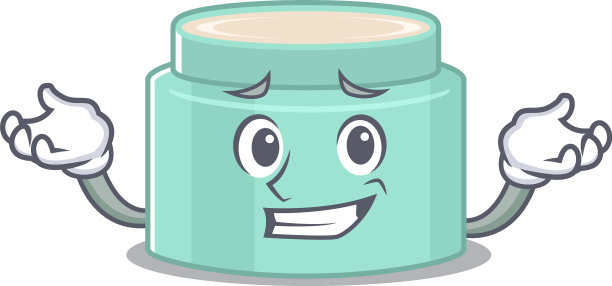 一个可爱的图片咧嘴笑，唇彩漫画图片下载