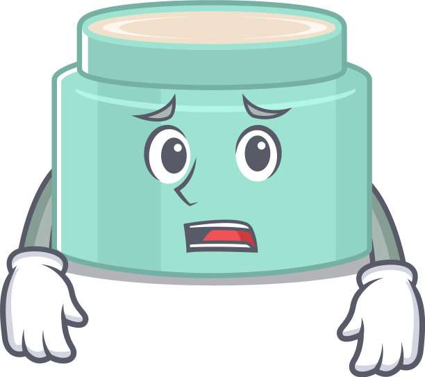 卡通设计风格唇膏有问题图片下载