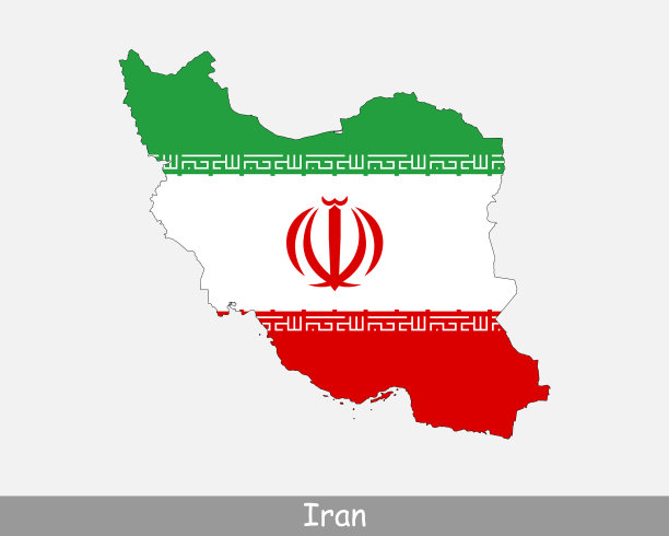 伊朗地图标记图片下载