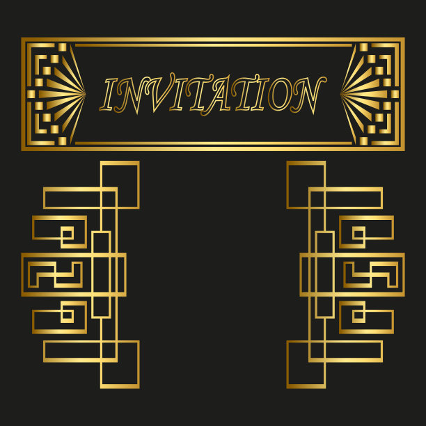 复古饰品装饰设计图片下载