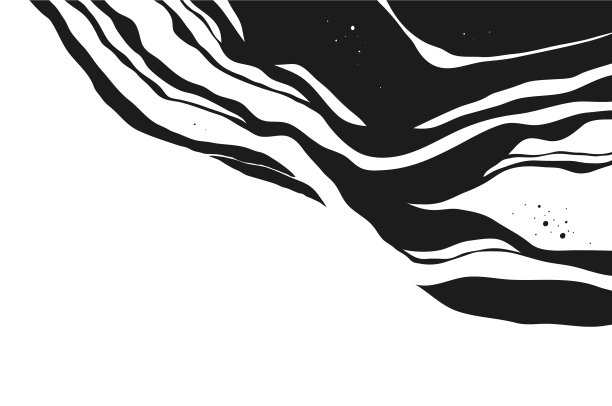 抽象背景木星表面手绘图片下载