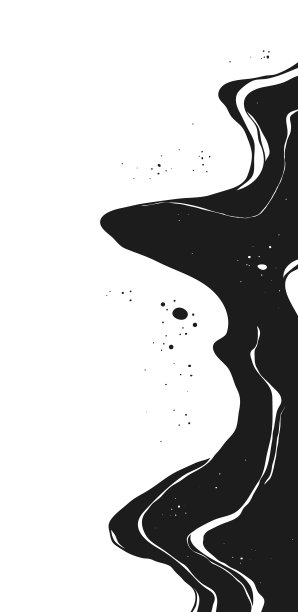 抽象背景木星表面手绘图片下载