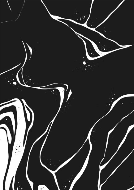 抽象背景木星表面手绘图片下载