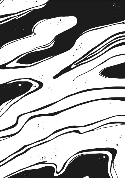 抽象背景木星表面手绘图片下载