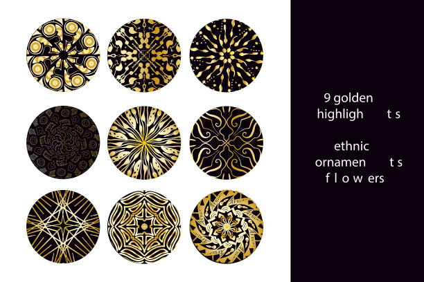 圈金设计现代图标收藏涂鸦图片下载