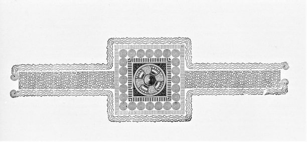 设计华丽的维多利亚风格螺旋图案图片下载