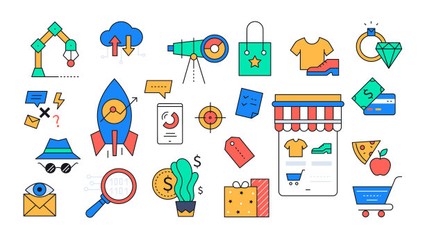 网上购物和创业项目-丰富多彩图片下载