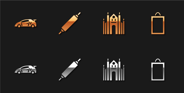 Set sport racing car rolling pin米兰大教堂图片下载