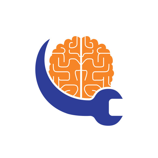 脑修复标志设计图片下载