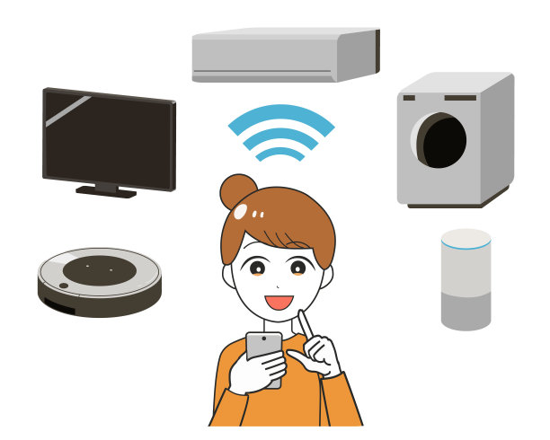 AI家用电器女性图片下载