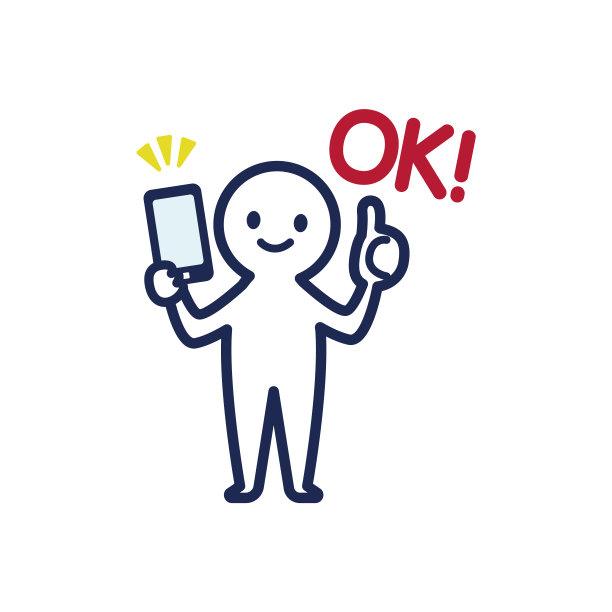 一个白色的畸形人在他的右手拿着智能手机，在他的左手举起他的拇指图片下载