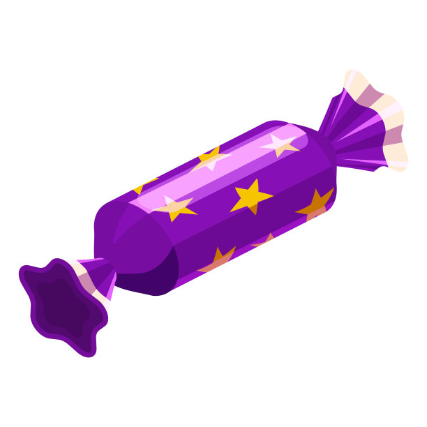 糖果等距包装节日糖果焦糖图片下载