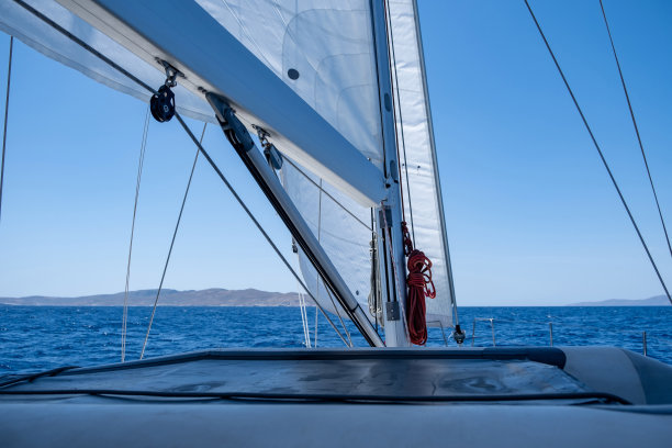 基克拉迪群岛岛屿,希腊。爱琴海航行，暑假图片下载