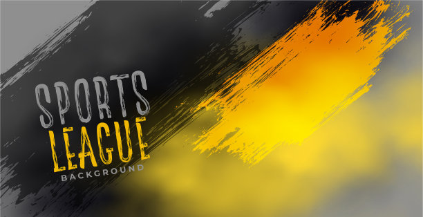 体育联赛抽象游戏横幅设计图片下载