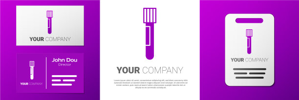 标志型试管和烧瓶化学实验室图片下载