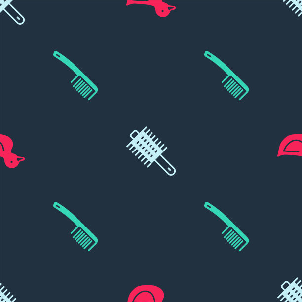 设置橡皮鸭毛刷和无缝模式图片下载