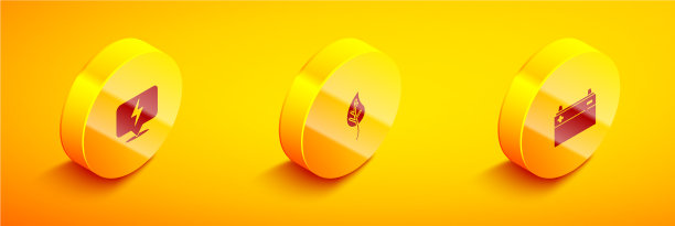 设置等距闪电螺栓叶片或叶片和图片下载