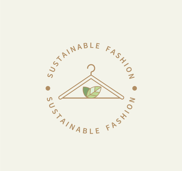可持续的时尚标志，环保生产图片下载