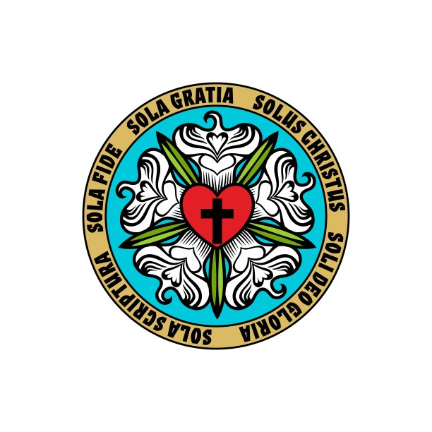 路德上升。以主和救主耶稣基督的赎罪祭来说明神学和信仰。图片下载