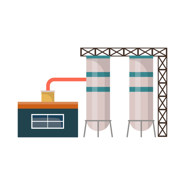 孤立的对象仓库和车库标识图片下载