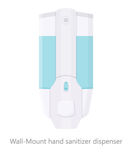 洗手。洗手液。含酒精的手部按摩。外用酒精。壁挂式皂液器。壁挂式手洗容器。预防冠状病毒、Covid-19等细菌，图标平面设计图片下载