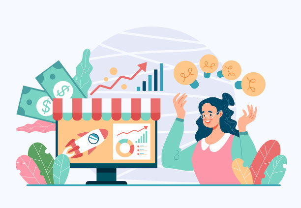 商业项目开发创意自由职业者图片下载