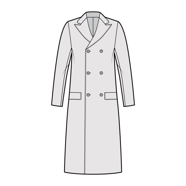 Ulsterette大衣技术时尚图片下载