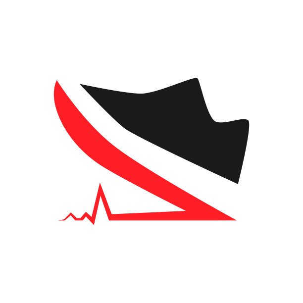 有氧跑步鞋上的白色背景图片下载