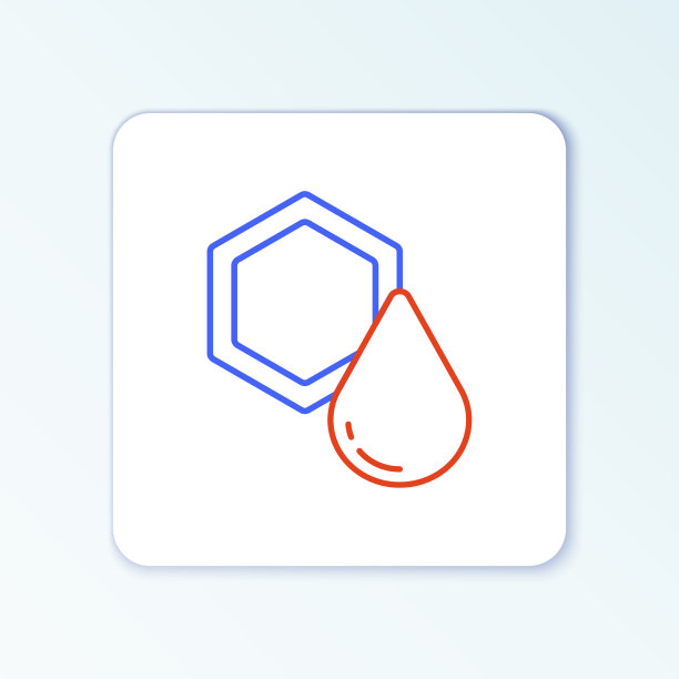 线蜂窝图标孤立在白色背景图片下载