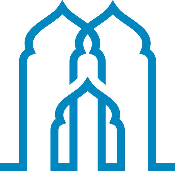 清真寺标志设计创意伊斯兰标志设计图片下载