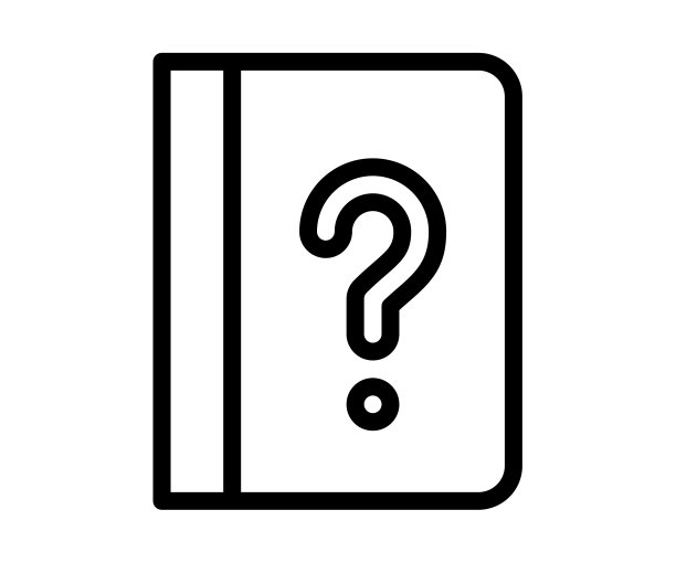 手册帮助指南单孤立图标与图片下载