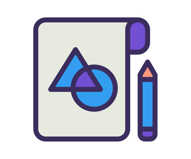 概念蓝图草图单一孤立的图标图片下载