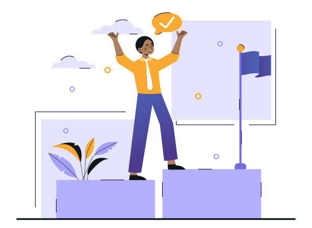 商业成就的概念，达成的目标，成功的企业家图片下载