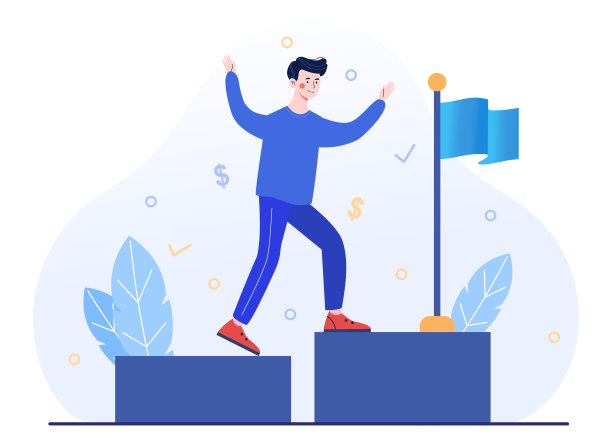 商业成就的概念，达成的目标，成功的企业家图片下载