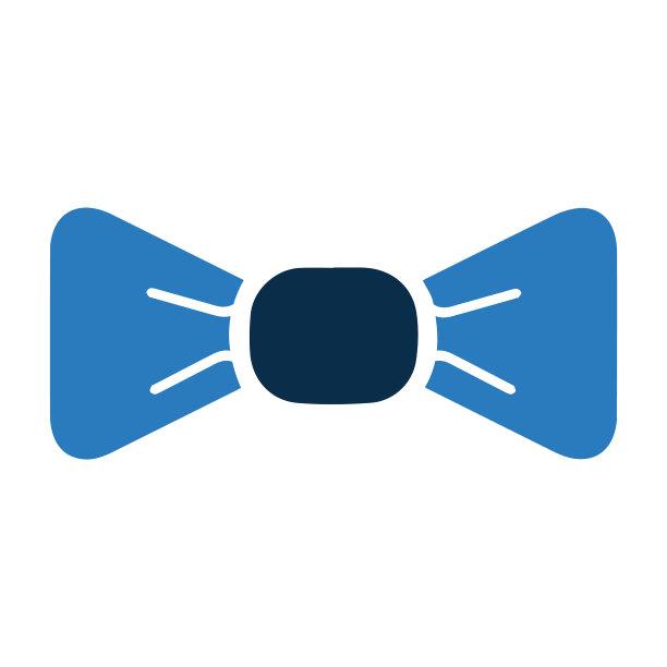 配件，蝴蝶结，蝴蝶结，衣领，脖子，领带，领带图标图片下载