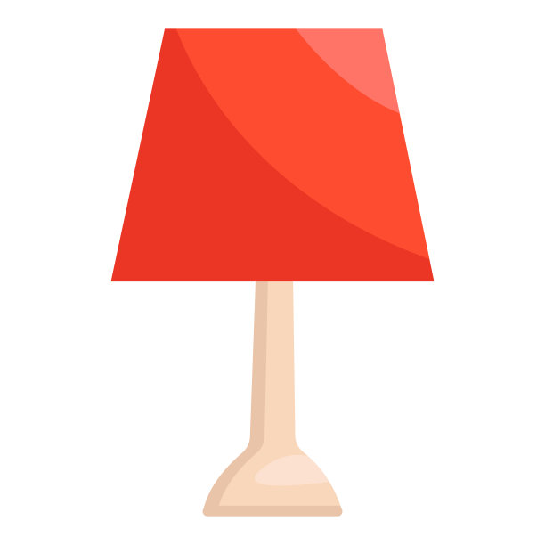 电台灯。灯具装饰现代，经典亮灯泡。灯具家具灯光设计电动矢量插图。吊灯，照明装置，手电筒-现代室内的元素图片下载