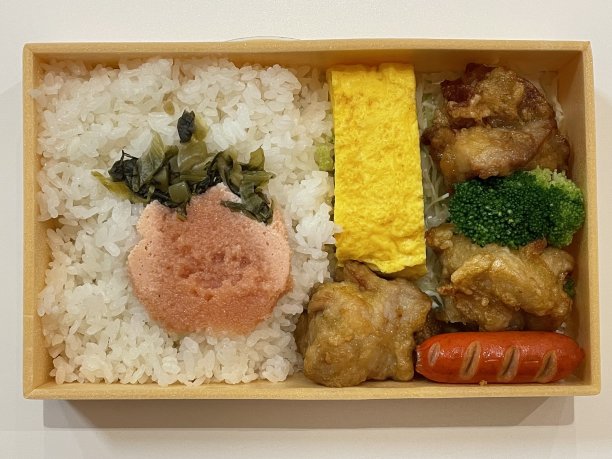 门太子日本辣味鳕鱼子便当午餐盒图片下载